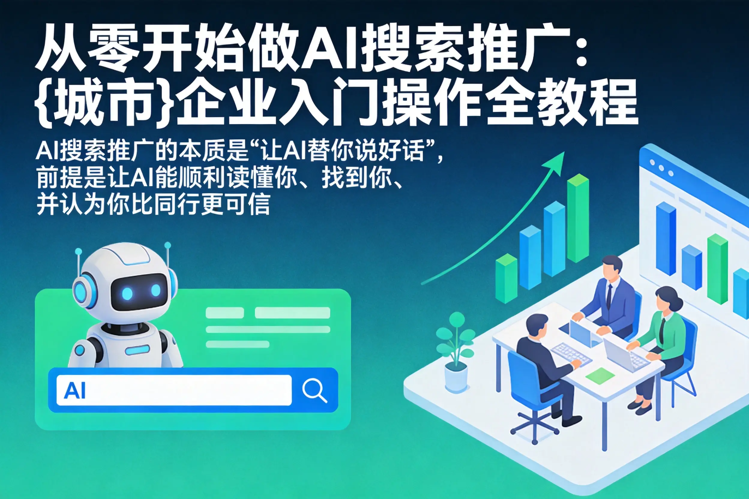 从零开始做AI搜索推广：神农架企业入门操作全教程