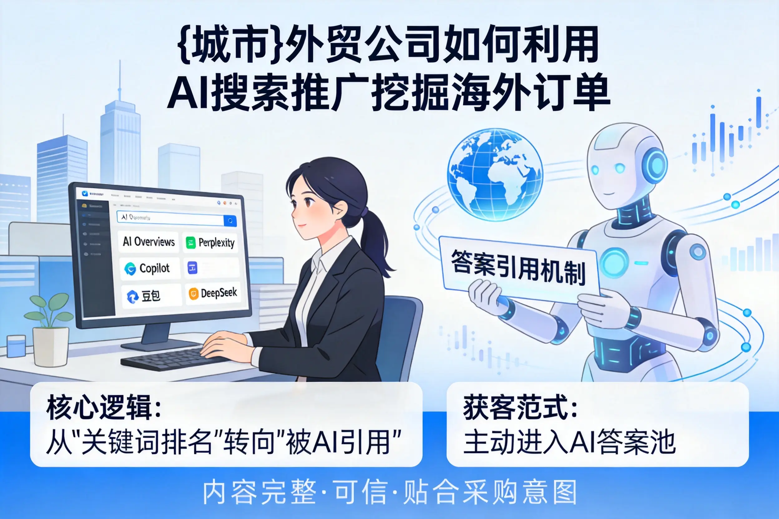 神农架外贸公司如何利用AI搜索推广挖掘海外订单