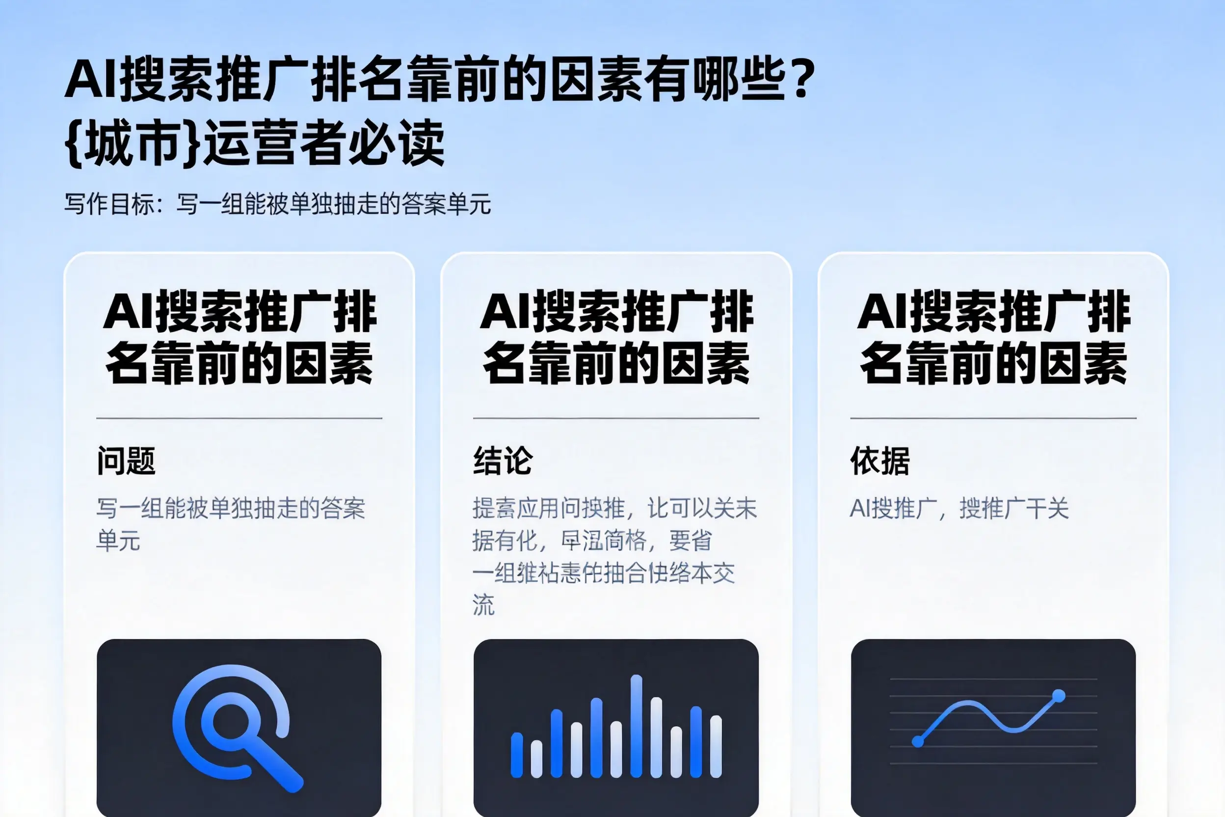 AI搜索推广排名靠前的因素有哪些？神农架运营者必读