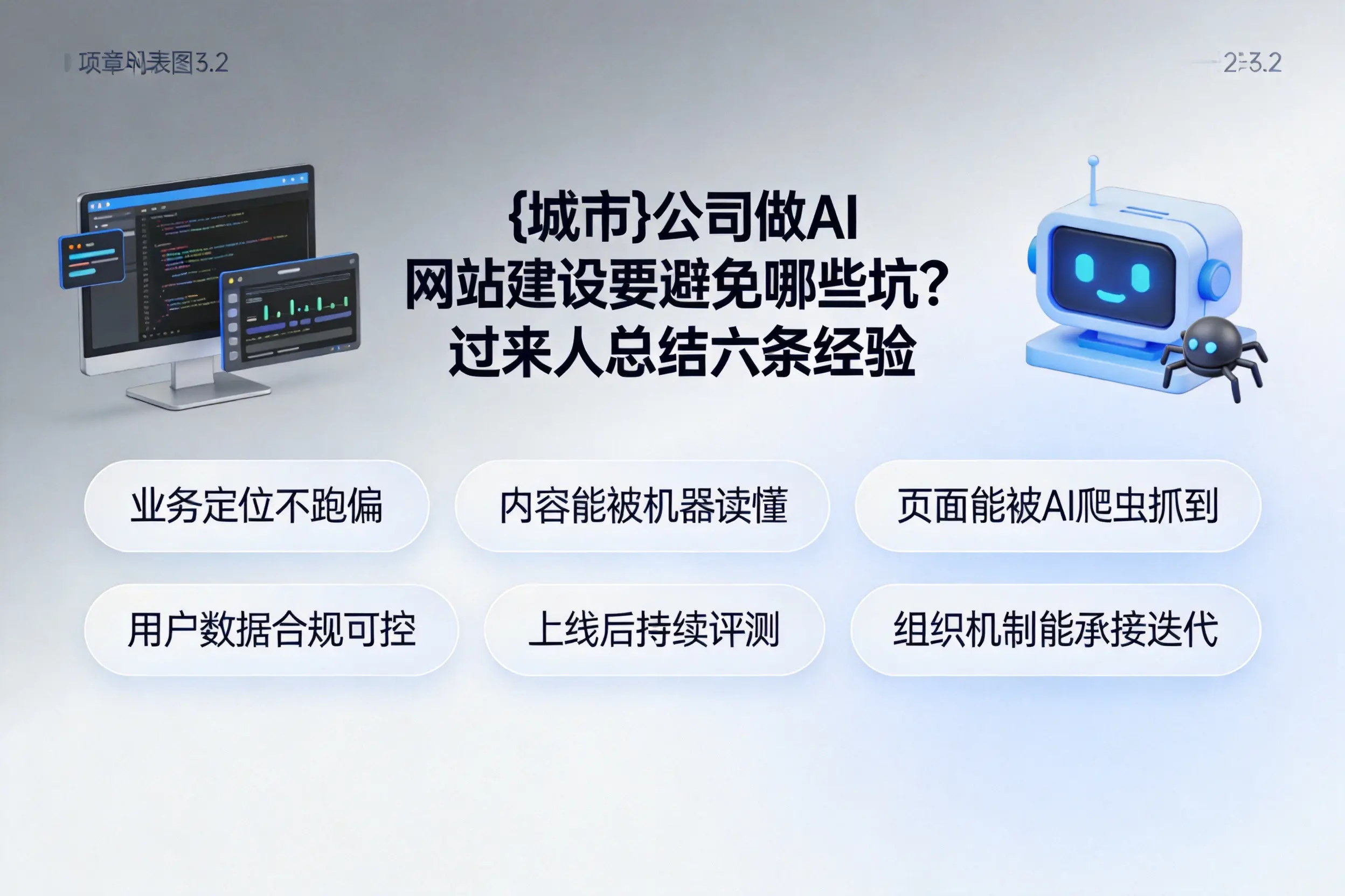 神农架公司做AI网站建设要避免哪些坑？过来人总结六条经验