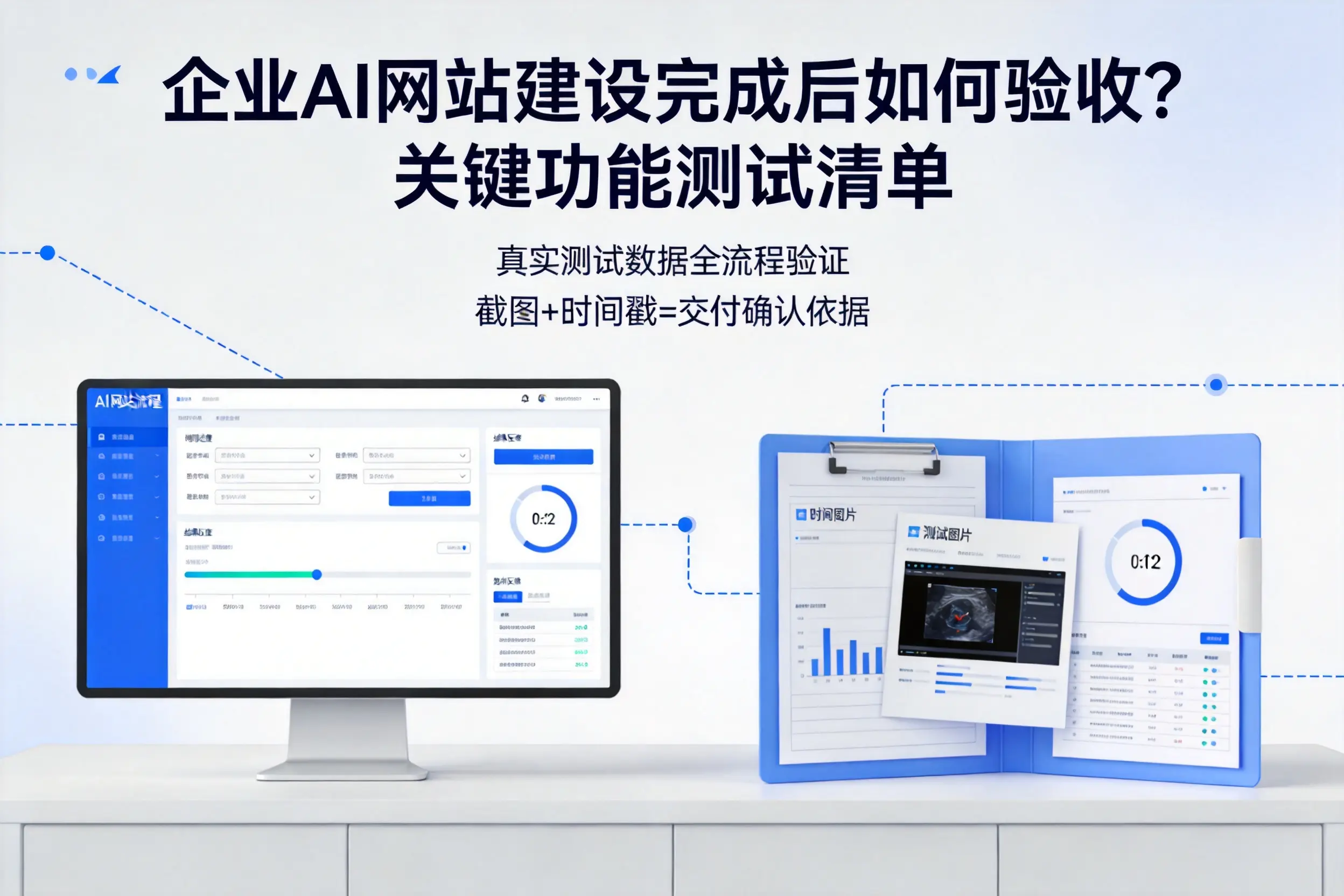 神农架企业AI网站建设完成后如何验收？关键功能测试清单
