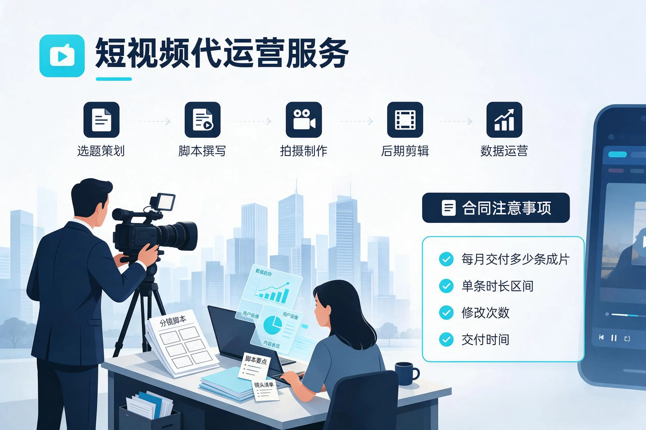 短视频代运营包含哪些服务？神农架企业常见问题科普